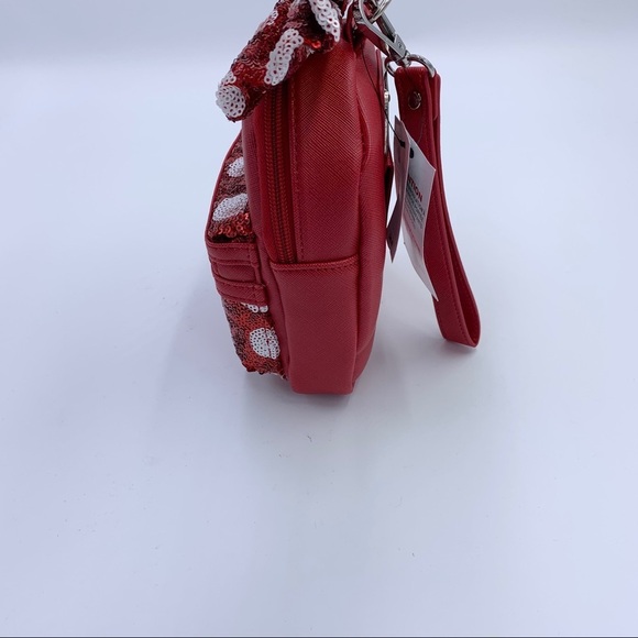 Disney Loungefly Minnie Mouse Mini Wristlet - Picture 4 of 9